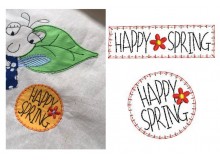 Stickdatei - Lily's Happy Spring Patches